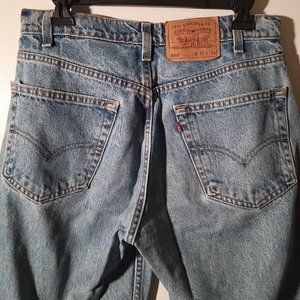 Levi's 550 Relaxed Fit Jeans 100% Cotton 32/30